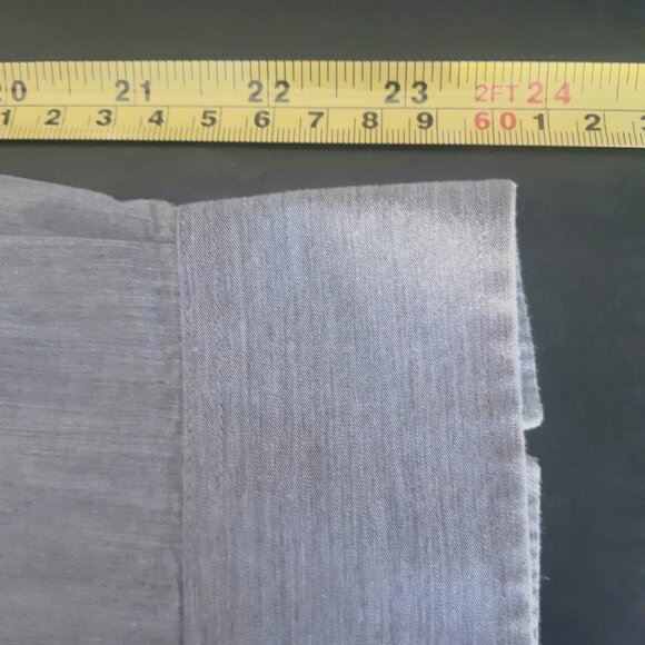 Michael Kors SZ 15 MK Slim Fit 100% Cotton Button Up Men's Grey Shirt - Picture 9 of 10